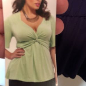 Plus Size Top - BNWT - Eggplant